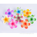 3 1/2 Printed Handmade Foam Plumeria Hair Pick